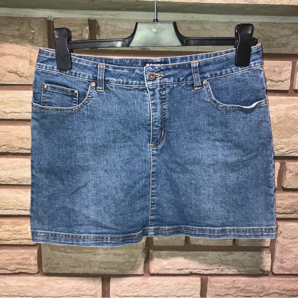 Vintage Bongo Denim Mini Skirt